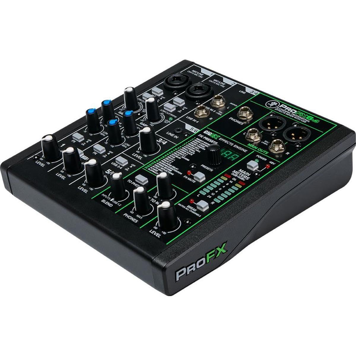 PROFX6v3 オーディオインターフェース Amazon.com: Mackie ProFX6v3 6-Channel Professional Analog